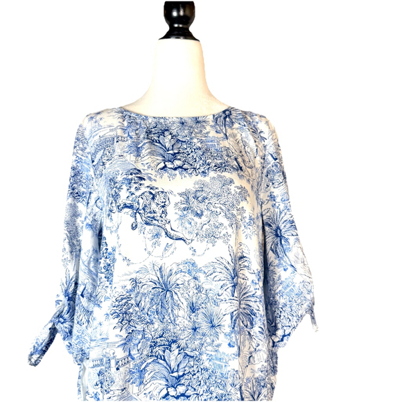 H&M Toile de Jouy Dress size 4 - Picture 7 of 12